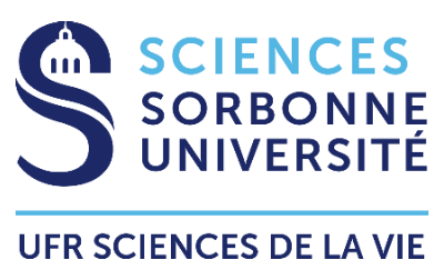 Sciences de la vie Sorbonne Universit